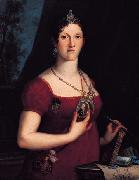 unknow artist Portrait of Carlota Joaquina de Borbon china oil painting artist